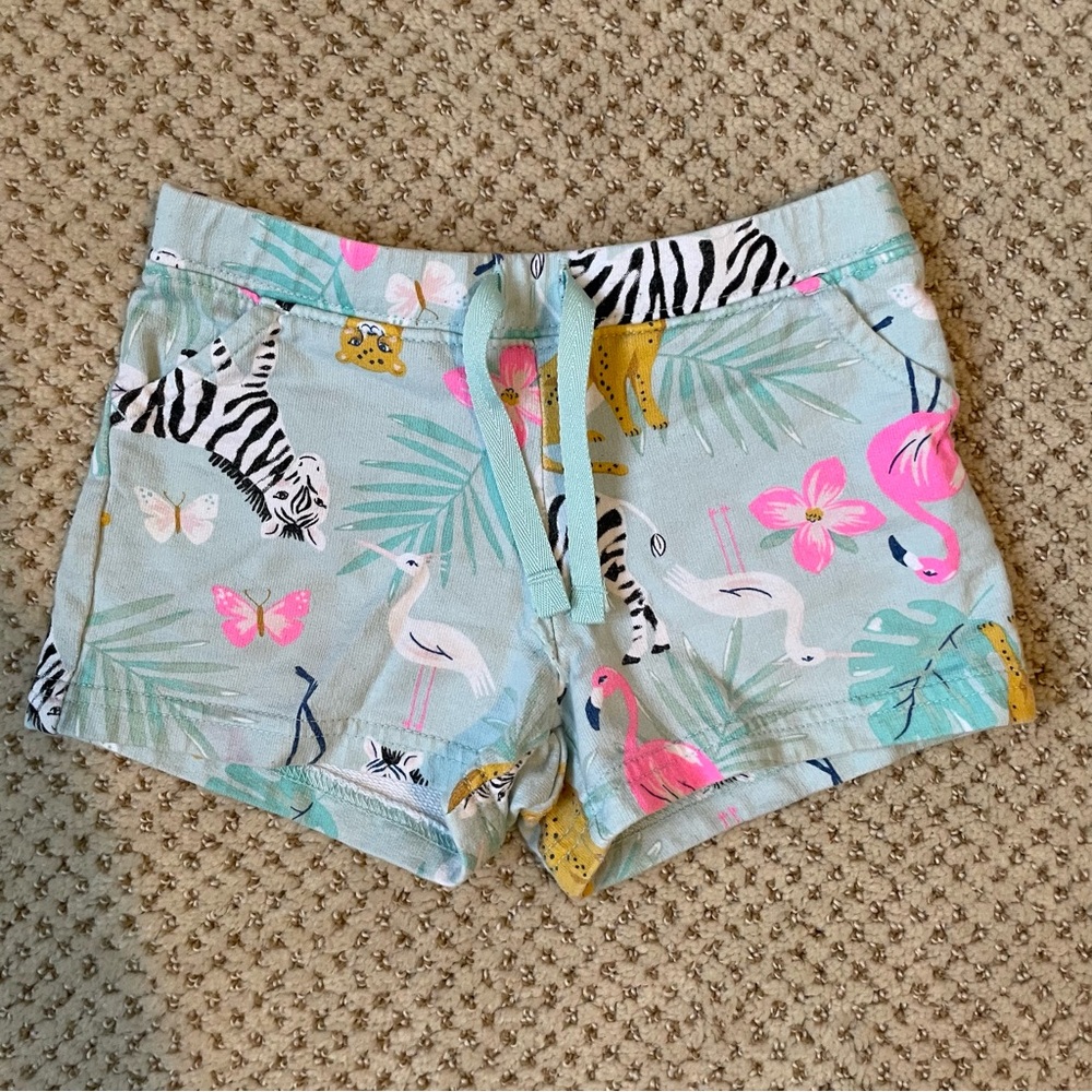 2T Carters jungle animal shorts